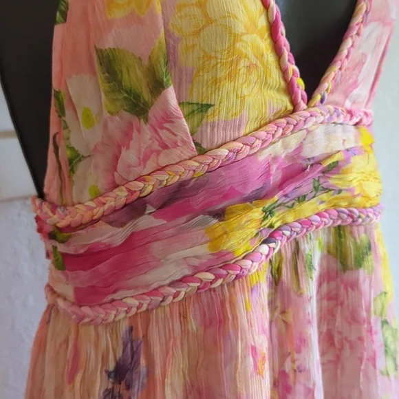 ๐โจ NWT Rococo sand tiered Leona maxi dress size M - Picture 5 of 12